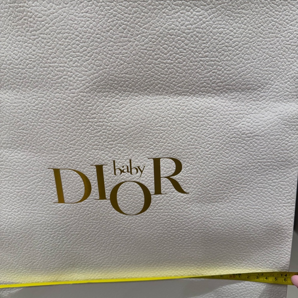 Dior White Baby Bag Luxurious and Elegant